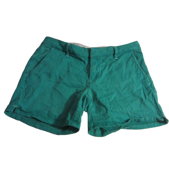 Roxy Pants - Roxy Turquoise Chino Lightweight Flat Front Boho Women's Shorts Size 5